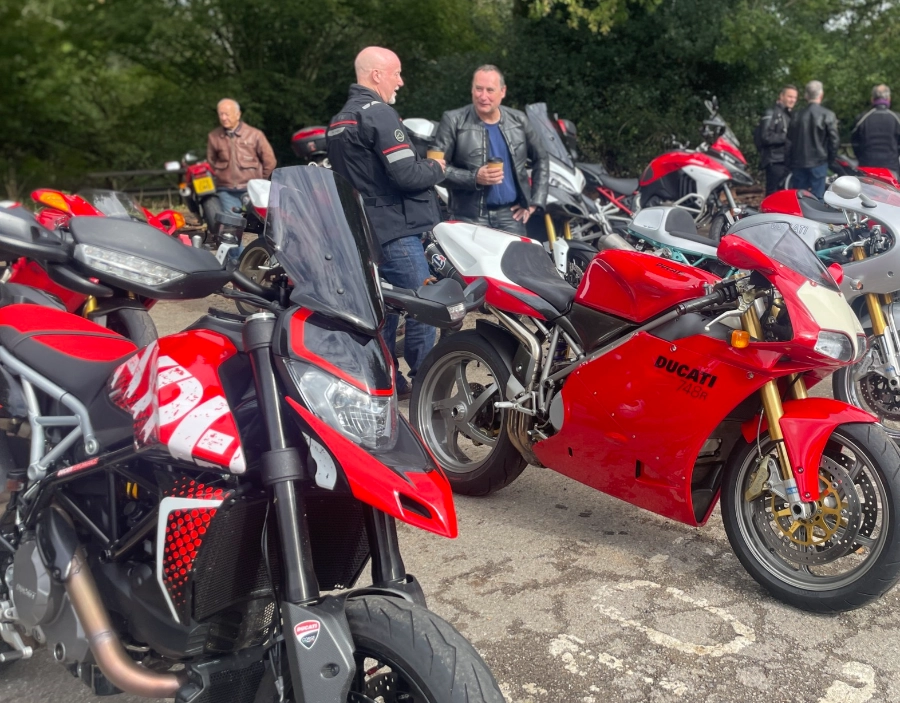 Image for Scuderia Ducati Group services for Ride Outs and has to offer Ducati Motorcycles Ducati Group Ducati Riding Group Ducati Surrey